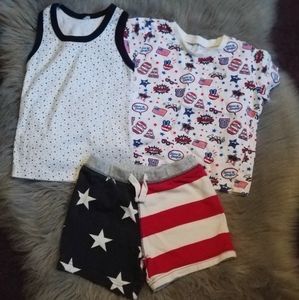🛑SOLD✋️4th of July 2t-3t Bundle Sale